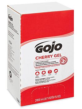 GOJO&reg; Cherry Gel Pumice Soap Refill Box - 2,000 mL S-19369-2K