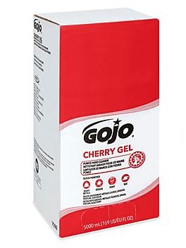 GOJO&reg; Cherry Gel Pumice Soap Refill Box - 5,000 mL S-19369-5K