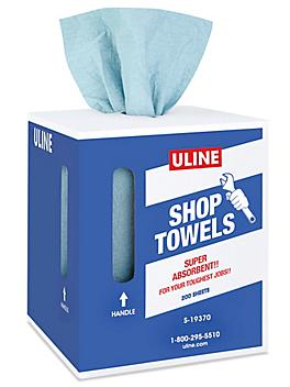 Uline Shop Towels Dispenser Box S-19370