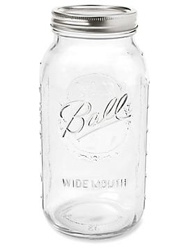 Ball&reg; Wide Mouth Glass Canning Jars - 64 oz S-19404