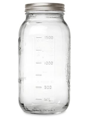 Ball 64 oz Wide Mouth Jars with Bands and Lids