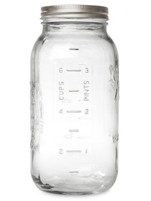 Ball Wide Mouth Glass Canning Jars - 64 oz S-19404 - ULINE