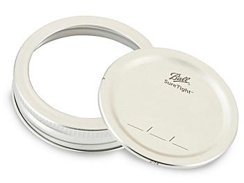 Canning Jar Lids with Bands - Wide Mouth S-19406