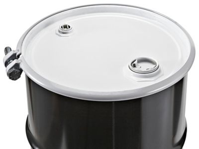 Steel Drum with Lid - 16 Gallon, Open Top, Unlined S-19411 - Uline