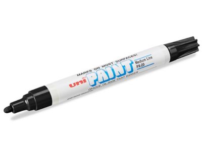 Uni® Paint Markers - Black S-19423BL - Uline