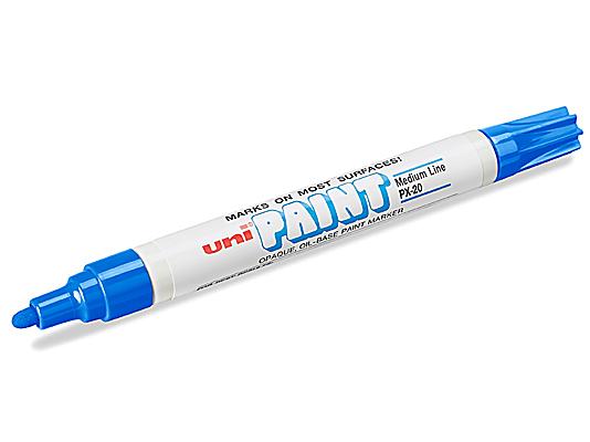 Rally Beweren Premisse Uni® Paint Markers - Blue S-19423BLU - Uline