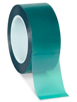 1/4 Inch x 72 yds - High Temperature Polyester Green Masking Tape