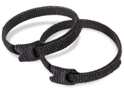 Velcro® Brand Cable Ties - 3/4 x 6, Black S-17101 - Uline