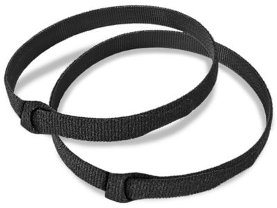 Velcro® Brand Cable Ties - 3/4 x 12, Black S-17898 - Uline