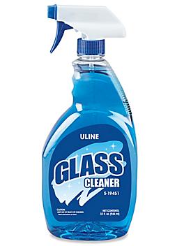 Uline Glass Cleaner - 32 oz Spray Bottle S-19451