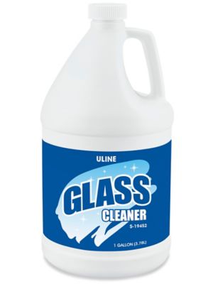Uline Glass Cleaner Refill - 1 Gallon Bottle S-19452