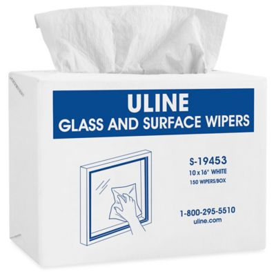 Uline Glass and Surface Wipers