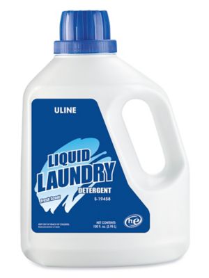 Uline High Efficiency Liquid Detergent - 100 oz Bottle
