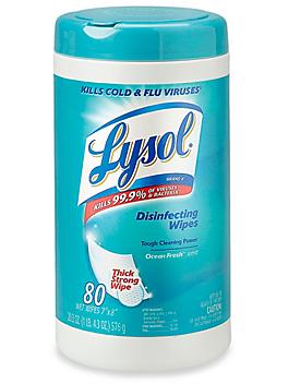 Lysol&reg; Disinfecting Wipes - Ocean Fresh Scent, 80 ct S-19460