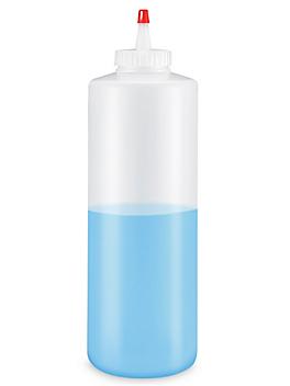 Cylinder Squeezable Bottles - 32 oz S-19467
