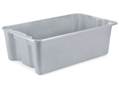  Contenants empilables et emboîtables robustes – 24 x 15 x 8 po