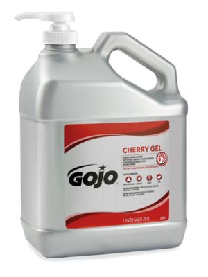 GOJO® Cherry Gel Gallon - Pumice S-19475 - ULINE