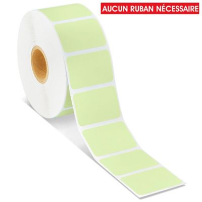 Desktop Direct Thermal Labels - Green, 1 1/2 x 1" S-19476G