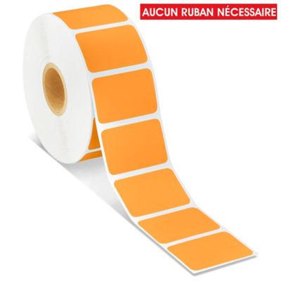Desktop Direct Thermal Labels - Orange, 1 1/2 x 1" S-19476O
