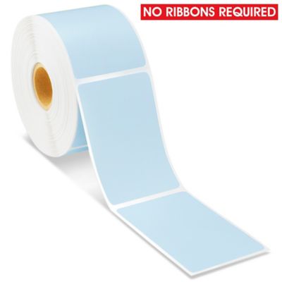 Desktop Direct Thermal Labels - Blue, 2 x 3" S-19478BLU
