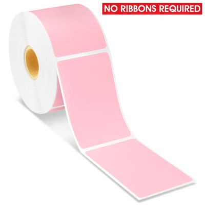 Desktop Direct Thermal Labels - Pink, 2 x 3" S-19478P