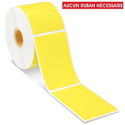 Zebra Yellow Direct Thermal Labels - 2 x 1