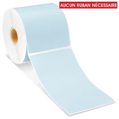 Desktop Direct Thermal Labels - Blue, 3 x 5" S-19479BLU