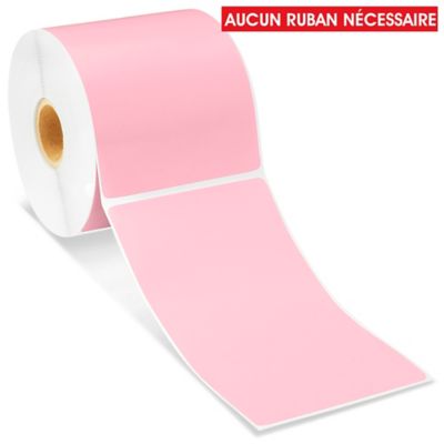 Desktop Direct Thermal Labels - Pink, 3 x 5" S-19479P