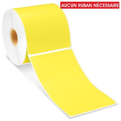 Desktop Direct Thermal Labels - Yellow, 3 x 5" S-19479Y