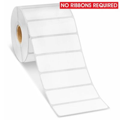 Removable Adhesive Desktop Direct Thermal Labels - 3 x 1" S-19481