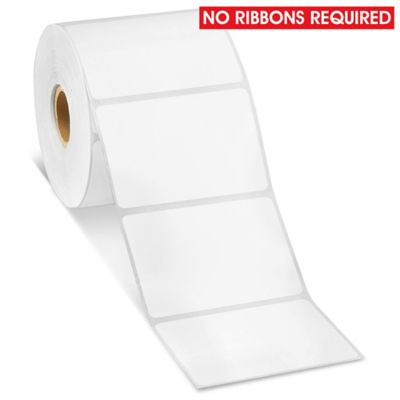 Removable Adhesive Desktop Direct Thermal Labels - 3 x 2" S-19482