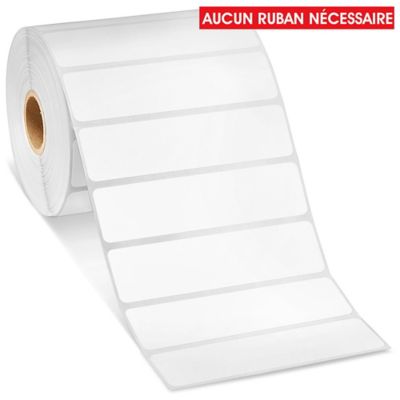 Removable Adhesive Desktop Direct Thermal Labels - 4 x 1" S-19483