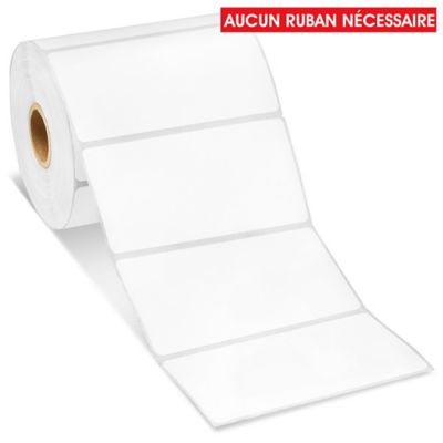 Removable Adhesive Desktop Direct Thermal Labels - 4 x 2" S-19485