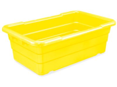 Cross-Stack Tub - 25 x 16 x 9", Yellow S-19504Y