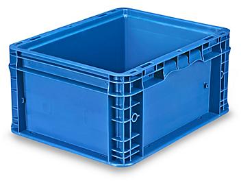 Straight Wall Container - 15 x 12 x 7 1/2", Blue S-19507BLU