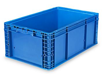 Straight Wall Container - 24 x 15 x 9 1/2", Blue S-19510BLU