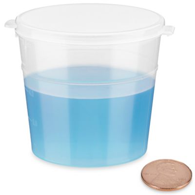 Plastic Vials Bulk Pack - 8 oz S-19525B