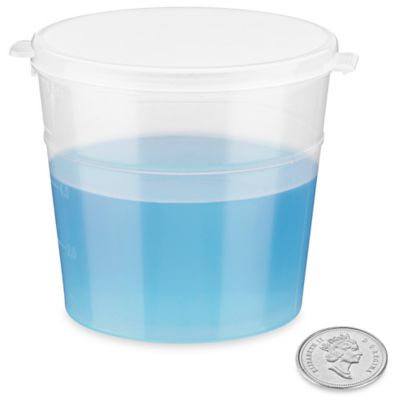 Plastic Vials - 8 oz S-19525