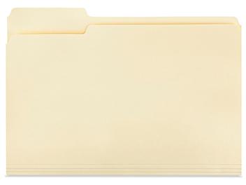 File Folders - Letter, Manila S-19528