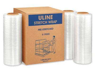 Heavy Duty Pre-Stretched Wrap - 39 gauge, 14.5" x 1,500' S-19555