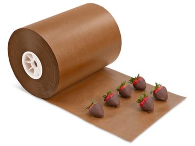 Kraft Waxed Paper Rolls - 12 in x 1500 ft - 7973