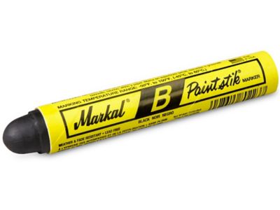 Markal Black Paint Marker Fiber Medium Tip, Alcohol Base Ink 96883