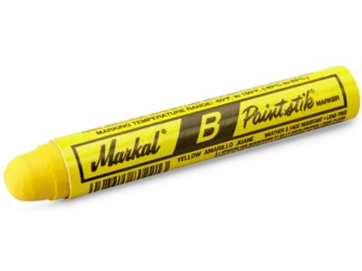 MARKAL Window Marker Removable Liquid Paint Marker, Yellow at