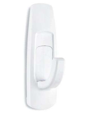 Command 17003ES 3M Large Plastic Utility Hook with 2 Strips- Pack of 3  (White, 17003-VP-3PK)