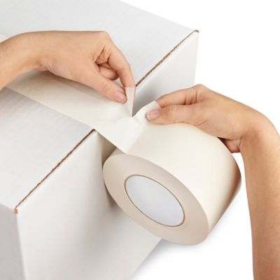 Kraft Reinforced Paper Tape - White (KRPTI-0300-006-500-W)