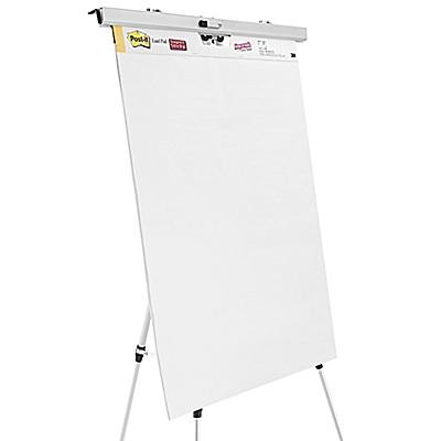 post-it super sticky wall easel pad, 20 x 23 inches, 20 sheets/pad, 2 pads  (566), portable white premium self stick flip chart paper, rolls for  portability, hangs with command strips 