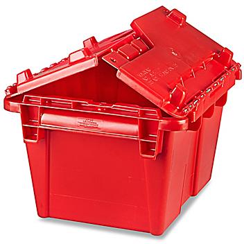 Round Trip Totes - 10.1 x 7.8 x 6.5", Red S-19665R