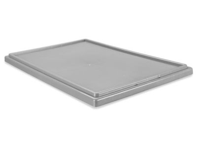 Stack and Nest Container Lid - 23 x 16", Gray S-19694L-GR