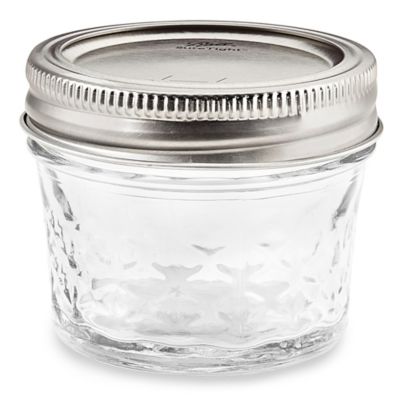 Canning Ball Glass Jar Vintage 8 Ounce 4 Inches Tall 2 1/2 Inches in D –  JAMsCraftCloset