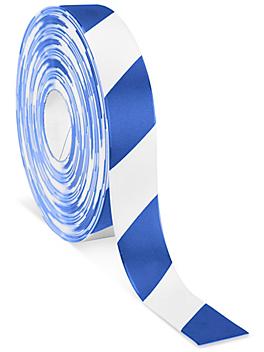 Mighty Line&reg; Deluxe Safety Tape - 2" x 100', Blue/White S-19801BLU/W